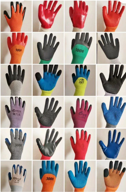 Cheap Price and Best Quality Nitrile Series Labor Gloves/Safety Working Gloves