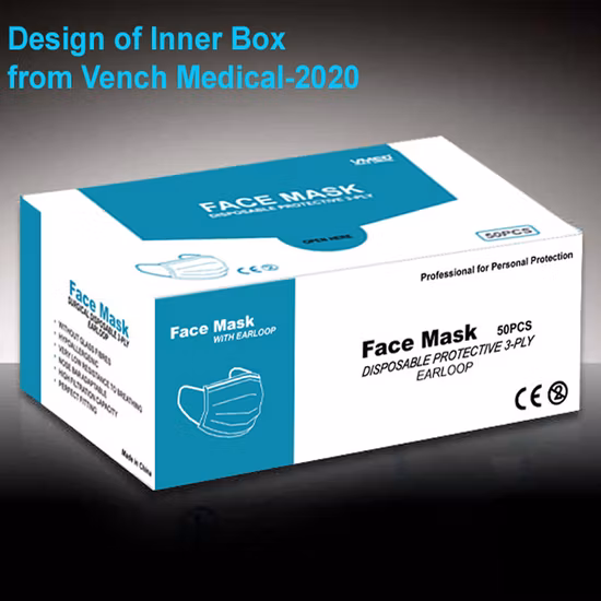 保護サージカル医療マスク、ドクターマスク、サージカルマスク、Bfe95mask、Bfe99mask、イヤーループ付き3層フェイスマスク、医療用マスク