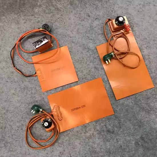 産業用柔軟な電気加熱ブランケットスマート加熱ブランケット 220V マンタテルミック電気